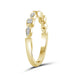 1/10 Carat T.W. Genuine White Diamond 14K Yellow Gold Ring