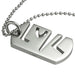 Stainless Steel LOVE Dog Tag Friendship Necklaces