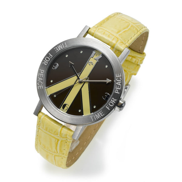 Yellow and Brown Watch