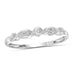 1/10 Carat T.W. Genuine White Diamond 14K White Gold Ring